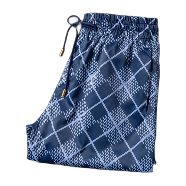 SHORT LV BLUE AND WHITE
