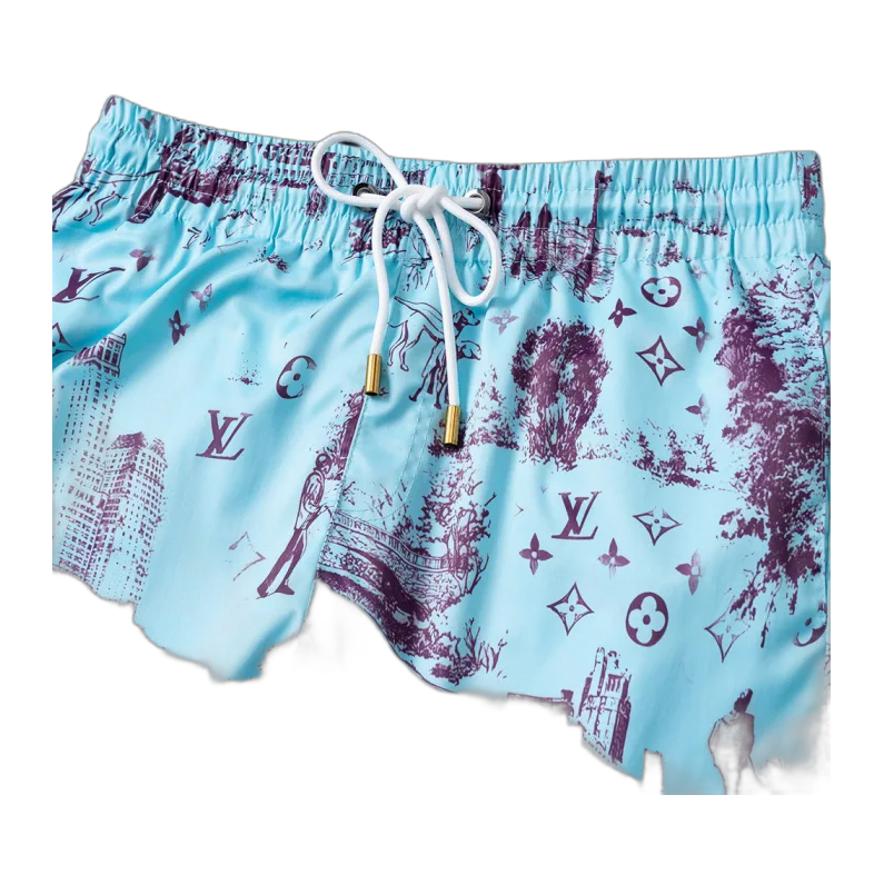 SHORT LV LIGHT BLUE