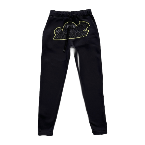 SHOOTERS HOODED TRACKSUIT – BLACK/LIME