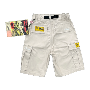 KHAKI CARGO SHORTS