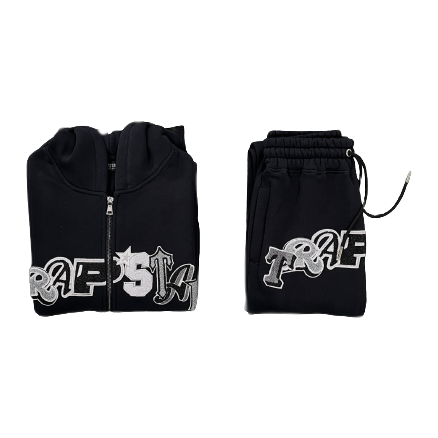 WIDCARD ZIP-BLACK / MONOCHROME