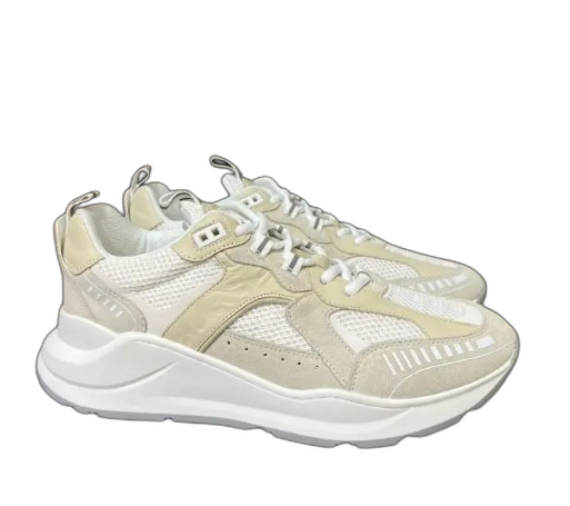 Burberry Vintage Check Low-Top Sneaker Beige