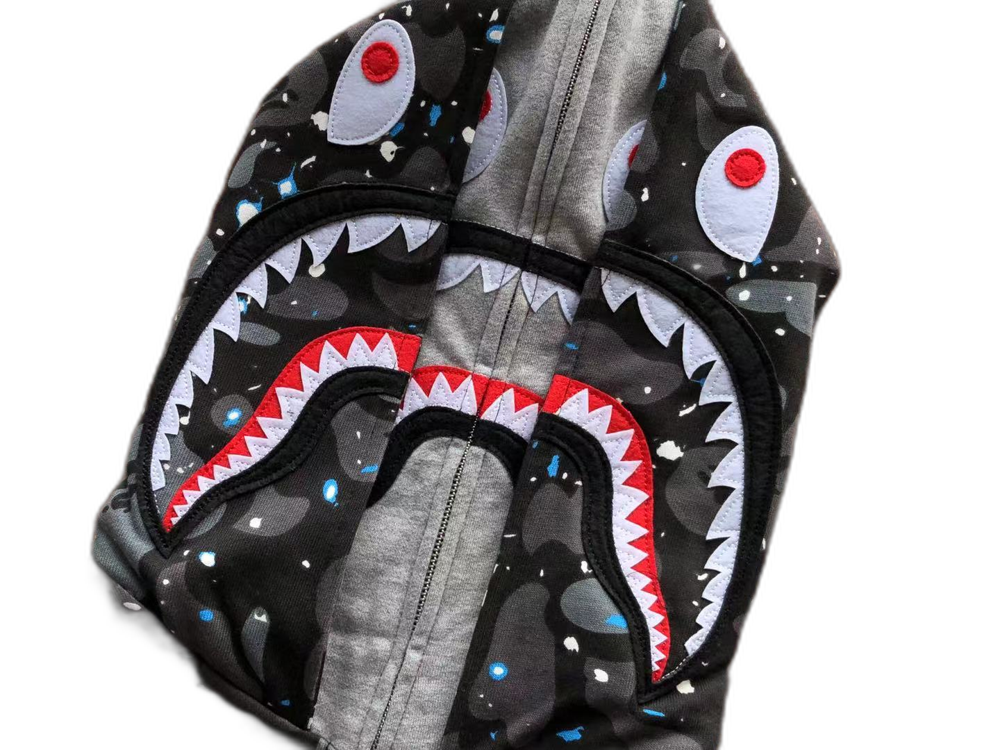 HOODIE – BAPE BLACK/GREY