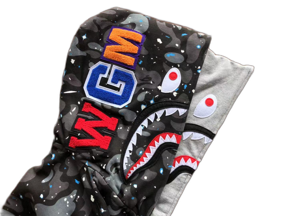 HOODIE – BAPE BLACK/GREY