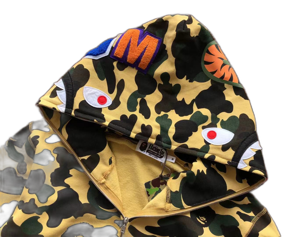 HOODIE – BAPE YELLOW
