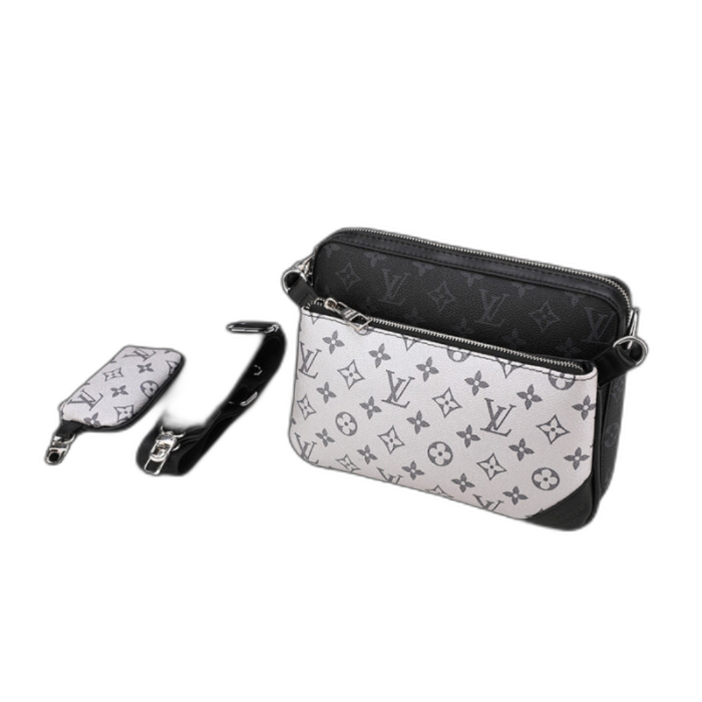 Sacoche LV Trio Messenger Bianca o Nera