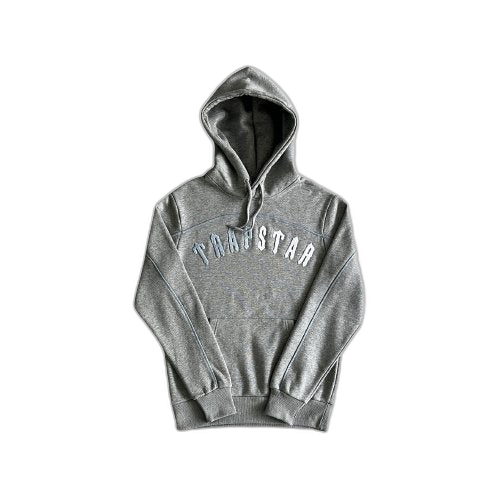 IRONGATE CHENILLE AECH HOODIE TRACKSUIT-GREY/BLUE/WHITE