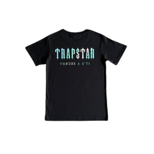IRONGATE PALSLEY TEE-WHITE/TEAL WHITE