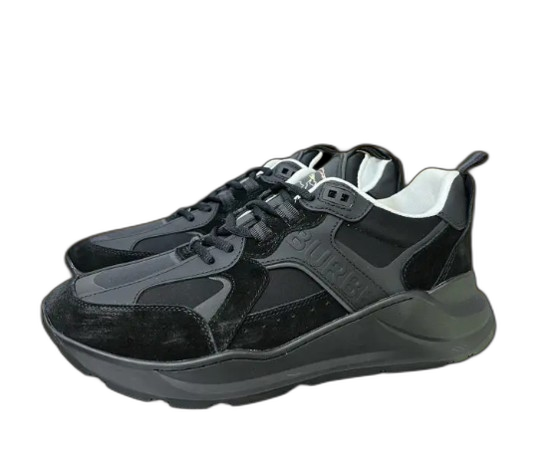 Burberry Vintage Check Low-Top Sneaker Black