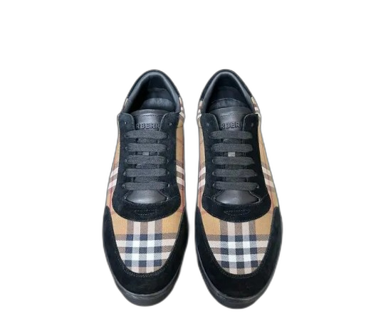Burberry Vintage Check Patchwork Sneaker Black