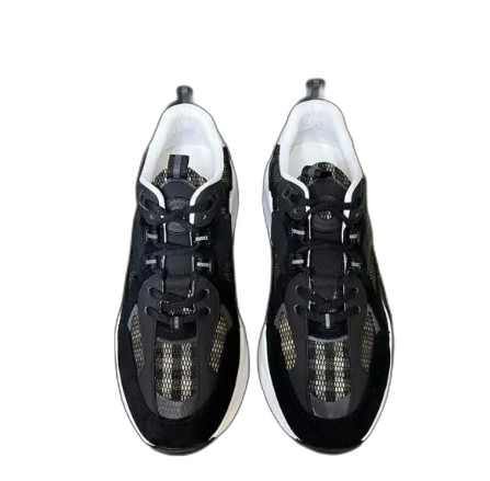 Burberry Vintage Check Low-Top Sneaker Full Black