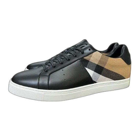 Burberry Vintage Check Patchwork Sneaker Black