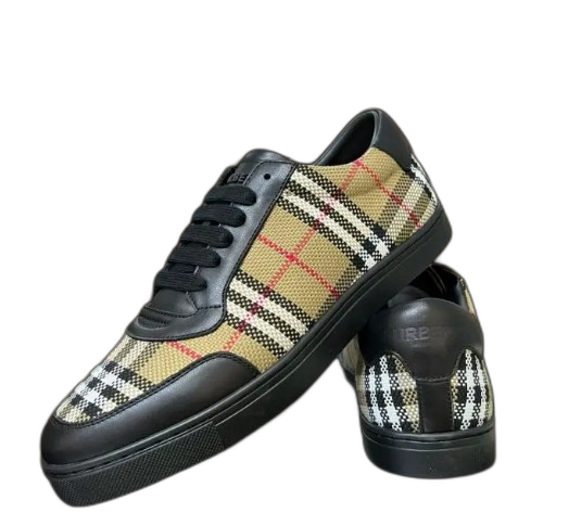 Burberry Vintage Check-Print Low-Top Sneaker