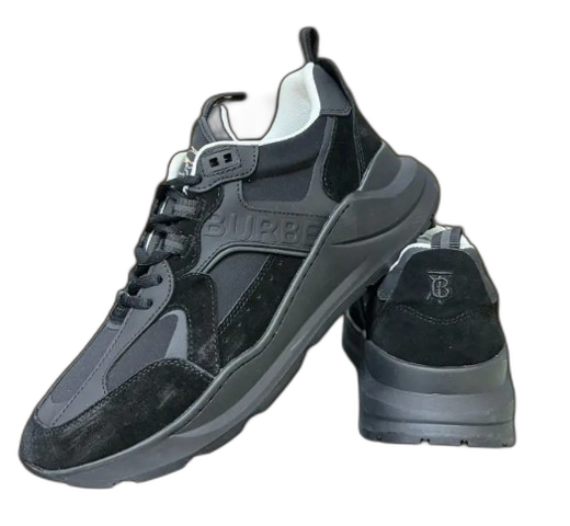 Burberry Vintage Check Low-Top Sneaker Black