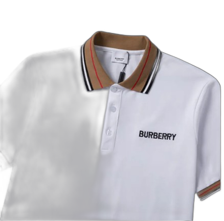 POLO BURBERRY WHITE