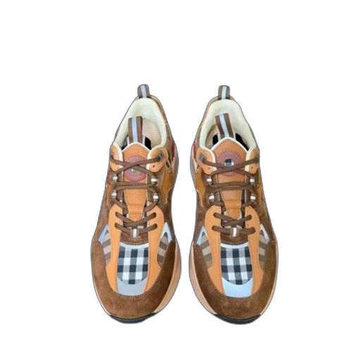 Burberry Vintage Check Low-Top Sneaker Brown