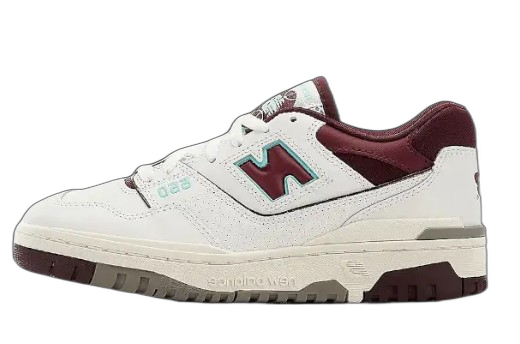 NEW BALANCE 550 BURGUNDY CYAN