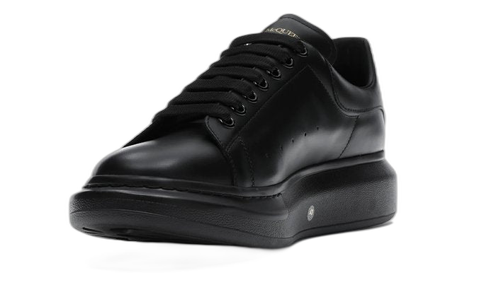 Oversized Black Leather