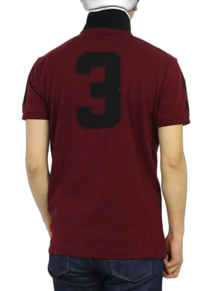 POLO RALP LAUREN ROSSO SCURO